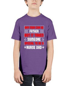 any man can be father Style 579# - nurse - Youth Tee Unisex