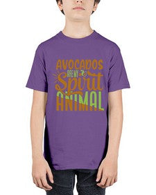 avocados are my spirit animal 32# - Avocado - Youth Tee Unisex