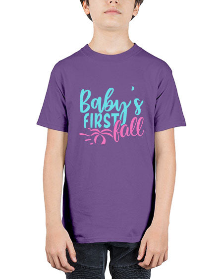 babys first fall Style 38# - baby - Youth Tee Unisex