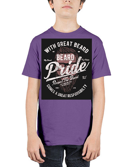 beard pride 51# - bears - animals - Youth Tee Unisex
