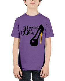 beautiful boss black Style 64# - black girls or women - Youth Tee Unisex