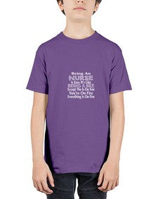 being an nurse is easy its like 611# - nurse - Youth Tee Unisex