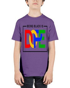 being black is dope 259# - black words and phrases - Youth Tee Unisex