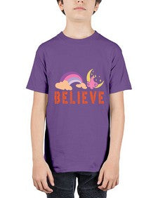 believe 47# - unicorn - Youth Tee Unisex