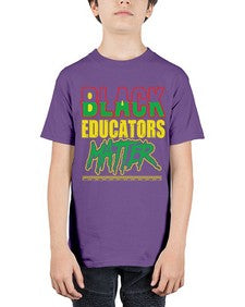 black educators matter 1# - black words and phrases - Youth Tee Unisex