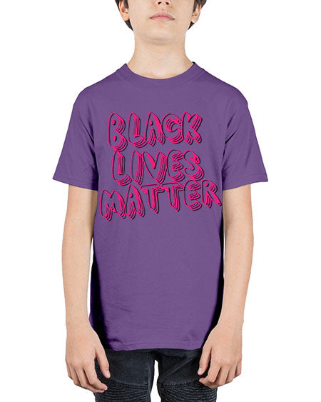 black lives also matters color 229# - black words and phrases - Youth Tee Unisex