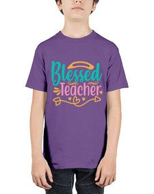 blessed teacherr 633# - teacher - Youth Tee Unisex
