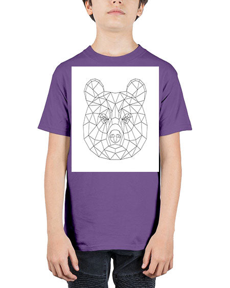 brown bear 79# - bears - animals - Youth Tee Unisex