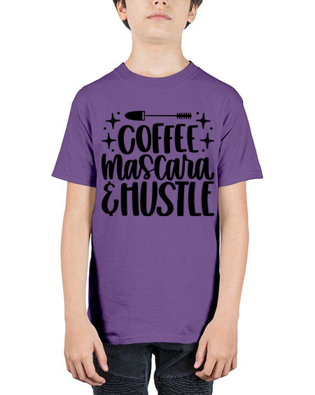 coffe mascara hustle 6# - beauty - fashion - Youth Tee Unisex