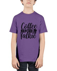 coffee before talkie 764# - tea - Youth Tee Unisex