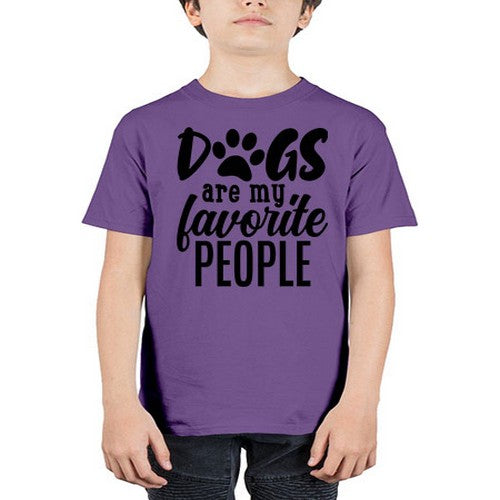 dogs are my favorite people Style 92# - dogs - Youth Tee Unisex