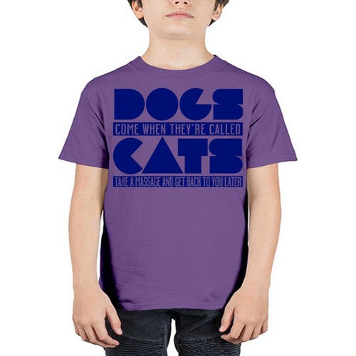 dogs come whey called - dogs - Youth Tee Unisex