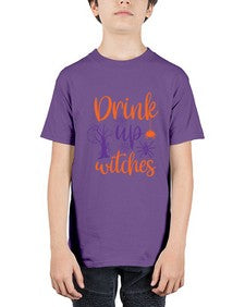 drink up witches 40# - witch - Youth Tee Unisex