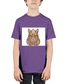 ethnic boar 417# - mandala - Youth Tee Unisex