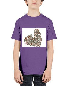 ethnic duck 420# - mandala - Youth Tee Unisex