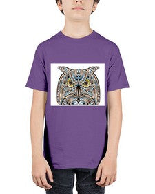 ethnic owl 433# - mandala - Youth Tee Unisex
