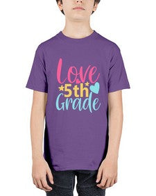 fifth grade love 83# - fifth grade - Youth Tee Unisex
