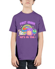 first Grade Lets Do This 144# - first grade - Youth Tee Unisex
