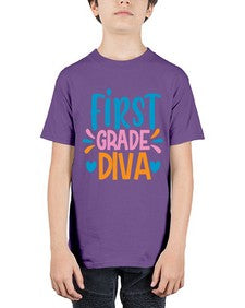 first grade divaaa 130# - first grade - Youth Tee Unisex