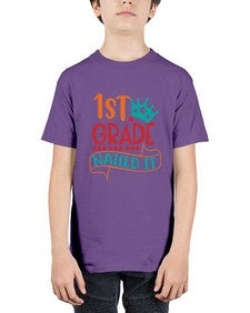 first grade nailed it 152# - first grade - Youth Tee Unisex