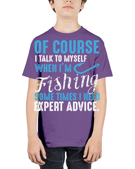 fishing 25# - shark-fish - Youth Tee Unisex
