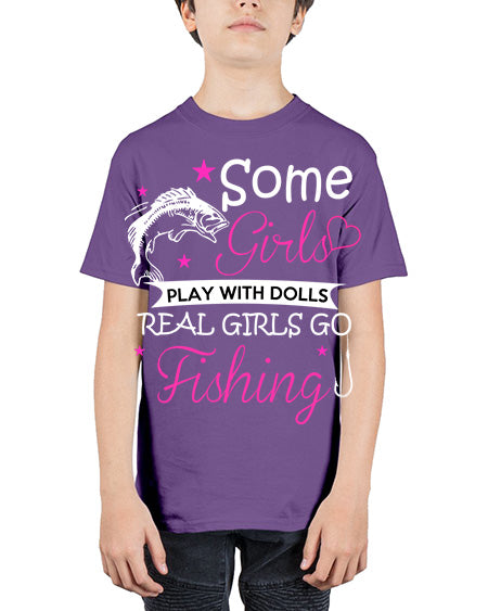 fishing 35# - shark-fish - Youth Tee Unisex