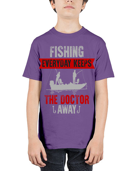 fishing 86# - shark-fish - Youth Tee Unisex