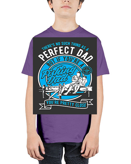 fishing dad cs 41# - shark-fish - Youth Tee Unisex
