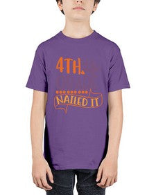 fourth grade nailed it 194# - fourth grade - Youth Tee Unisex