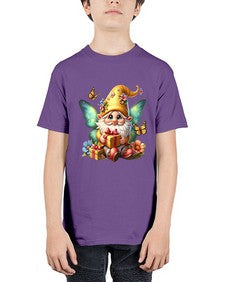 gnome with butterfly 07# - gnome - Youth Tee Unisex
