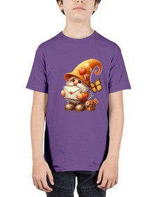 gnome with butterfly 09# - gnome - Youth Tee Unisex