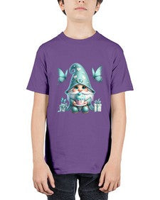 gnome with butterfly 10# - gnome - Youth Tee Unisex
