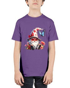 gnome with butterfly 13# - gnome - Youth Tee Unisex