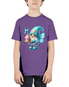 gnome with butterfly 20# - gnome - Youth Tee Unisex