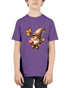 gnome with butterfly 22# - gnome - Youth Tee Unisex
