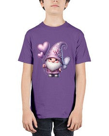 gnome with butterfly 25# - gnome - Youth Tee Unisex