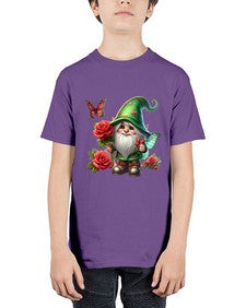 gnome with butterfly 26# - gnome - Youth Tee Unisex