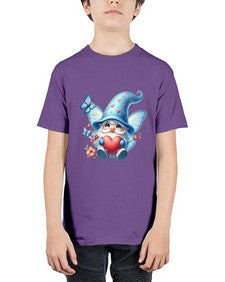 gnome with butterfly 28# - gnome - Youth Tee Unisex