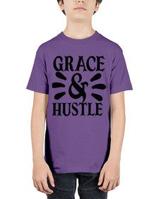 grace hustle Style 111# - motivation - Youth Tee Unisex
