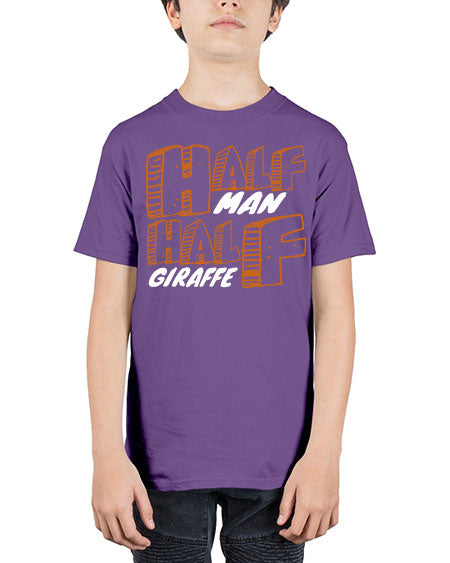 half man half giraffe - giraffee - Youth Tee Unisex