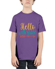 hello sixth grade 334# - sixth grade - Youth Tee Unisex