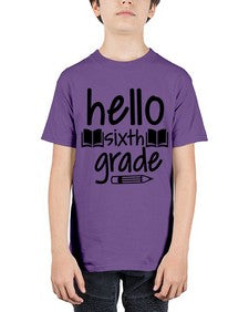 hello sixth grade 337# - sixth grade - Youth Tee Unisex