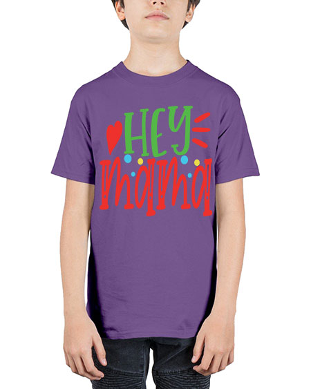 hey mama Style 16# - autism - Youth Tee Unisex