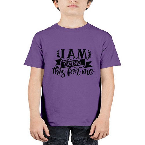i am doing this for me Style 106# - motivation - Youth Tee Unisex