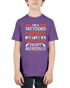 i am tattooed nurse 860# - nurse - Youth Tee Unisex