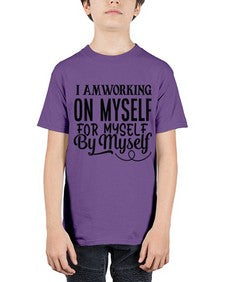 i am working make today ridiculously amazing Style 98# - motivation - Youth Tee Unisex