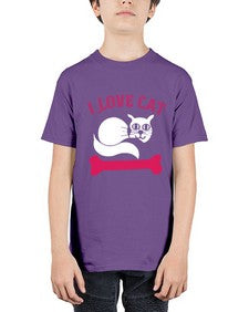 i love cat Style 55# - cats - Youth Tee Unisex