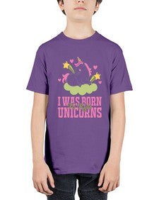 i was born to ride unicorns 199# - unicorn - Youth Tee Unisex
