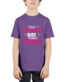 it is a beautiful day to be a nurse 998# - nurse - Youth Tee Unisex