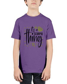 its a scorpio thing 262# - scorpio - Youth Tee Unisex